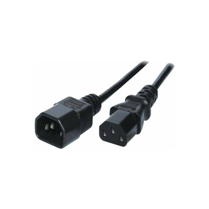 shiverpeaks BASIC-S Kaltgeräte-Verlängerungskabel, 1,0 m