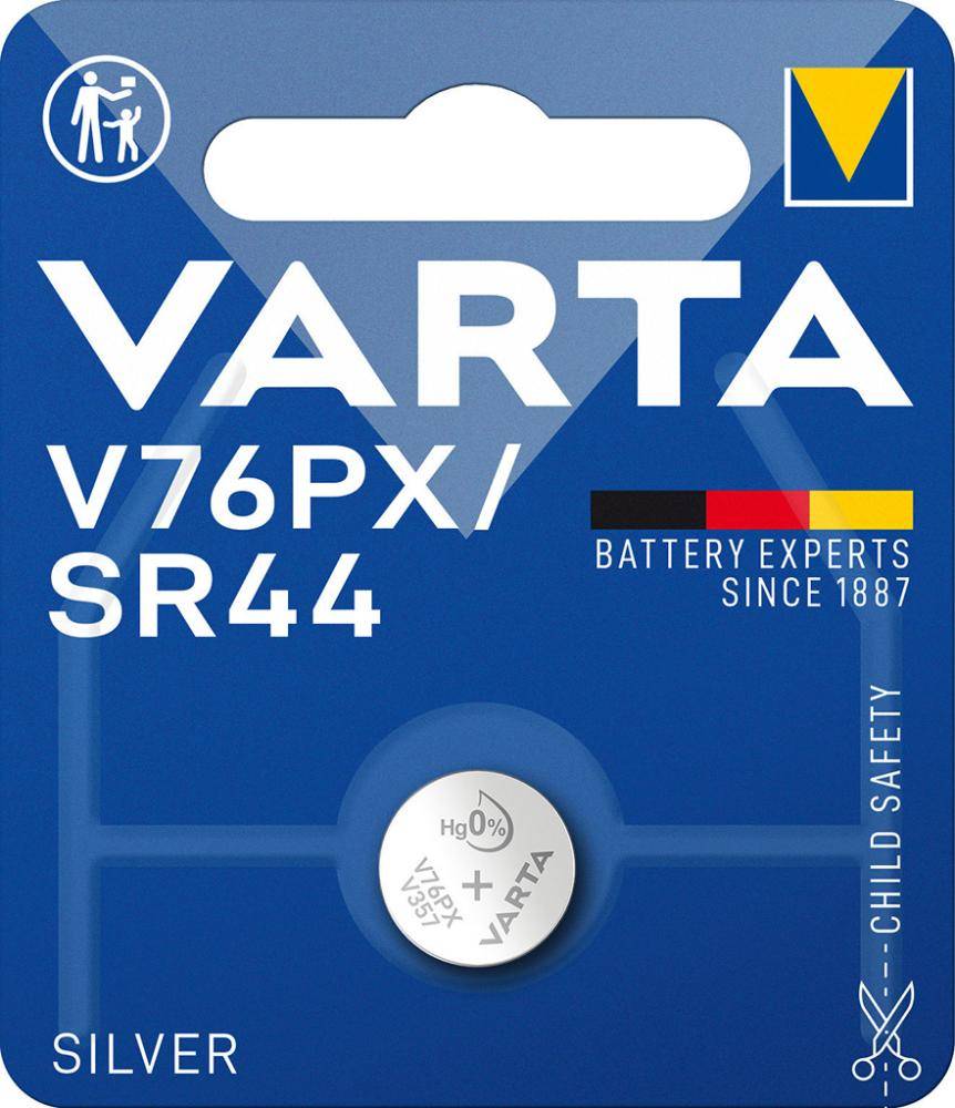 VARTA Electronics Silber V76PX 1erBli., 1,55V