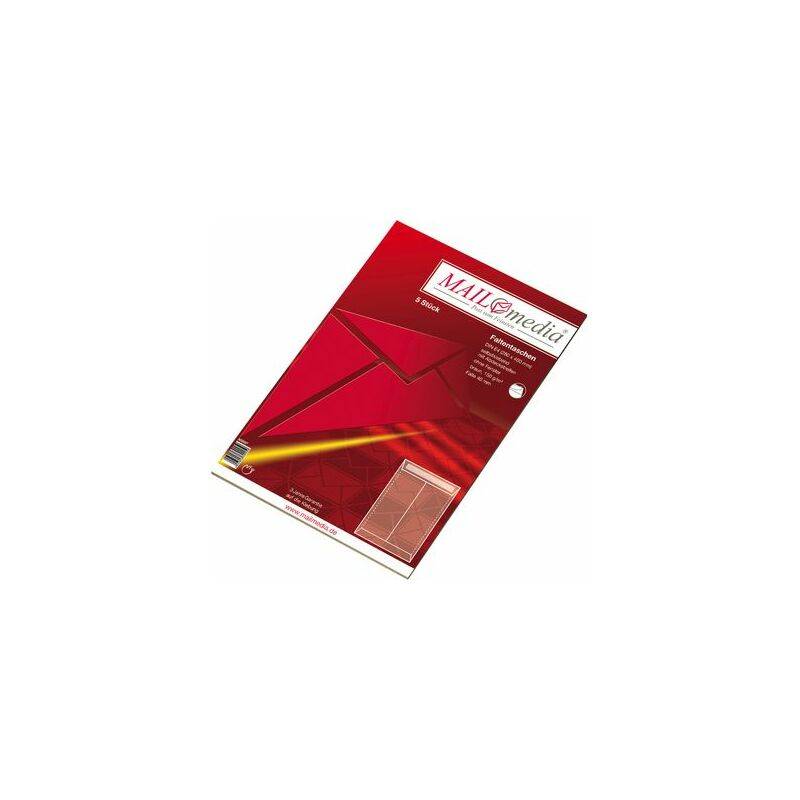 MAILmedia Faltenversandtasche mit Haftklebestreifen, B4
