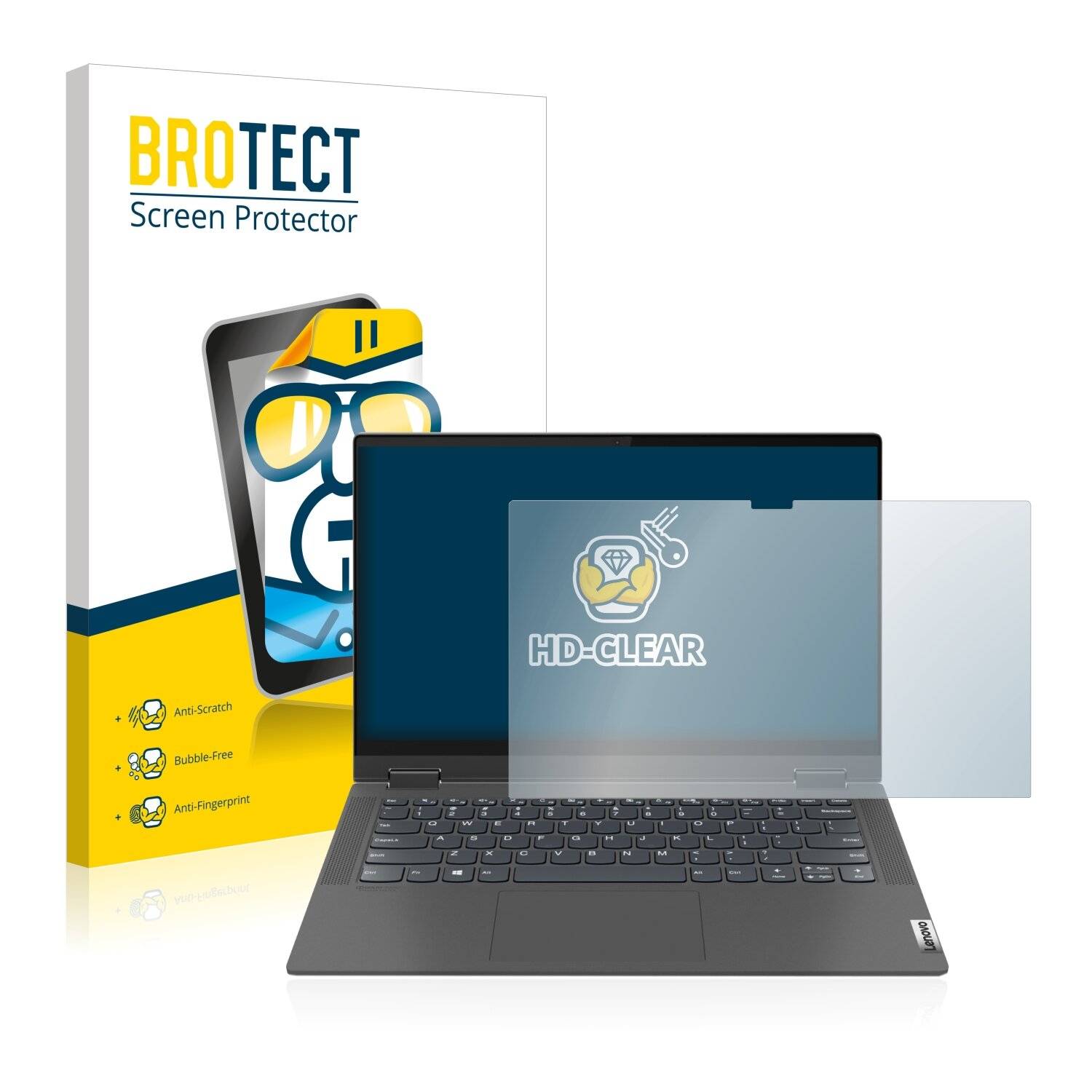 BROTECT Displayschutz-Folie für Lenovo IdeaPad Flex 5 14 16:9
