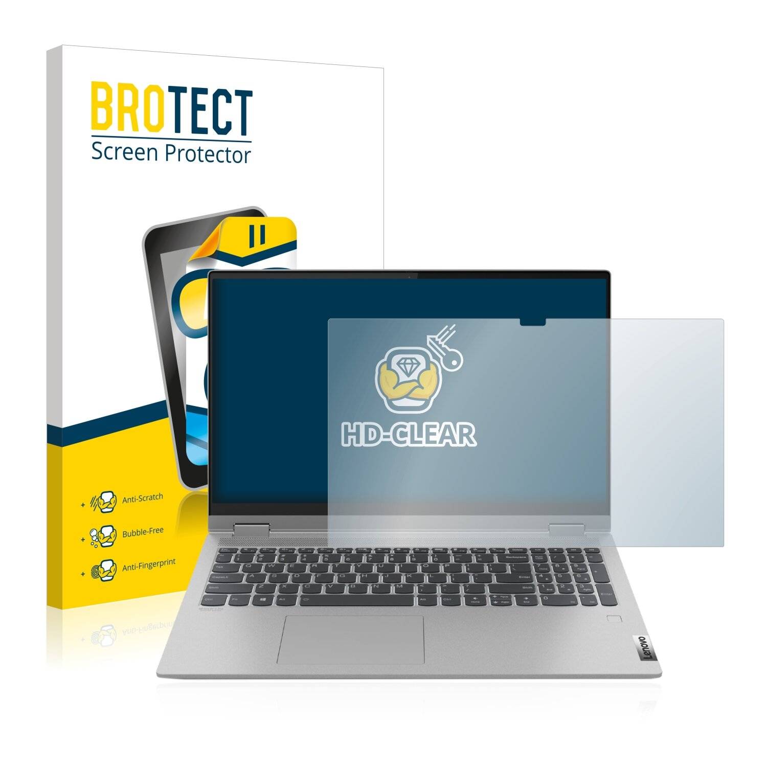BROTECT HD-Clear Displayschutzfolie für Lenovo IdeaPad Flex 5