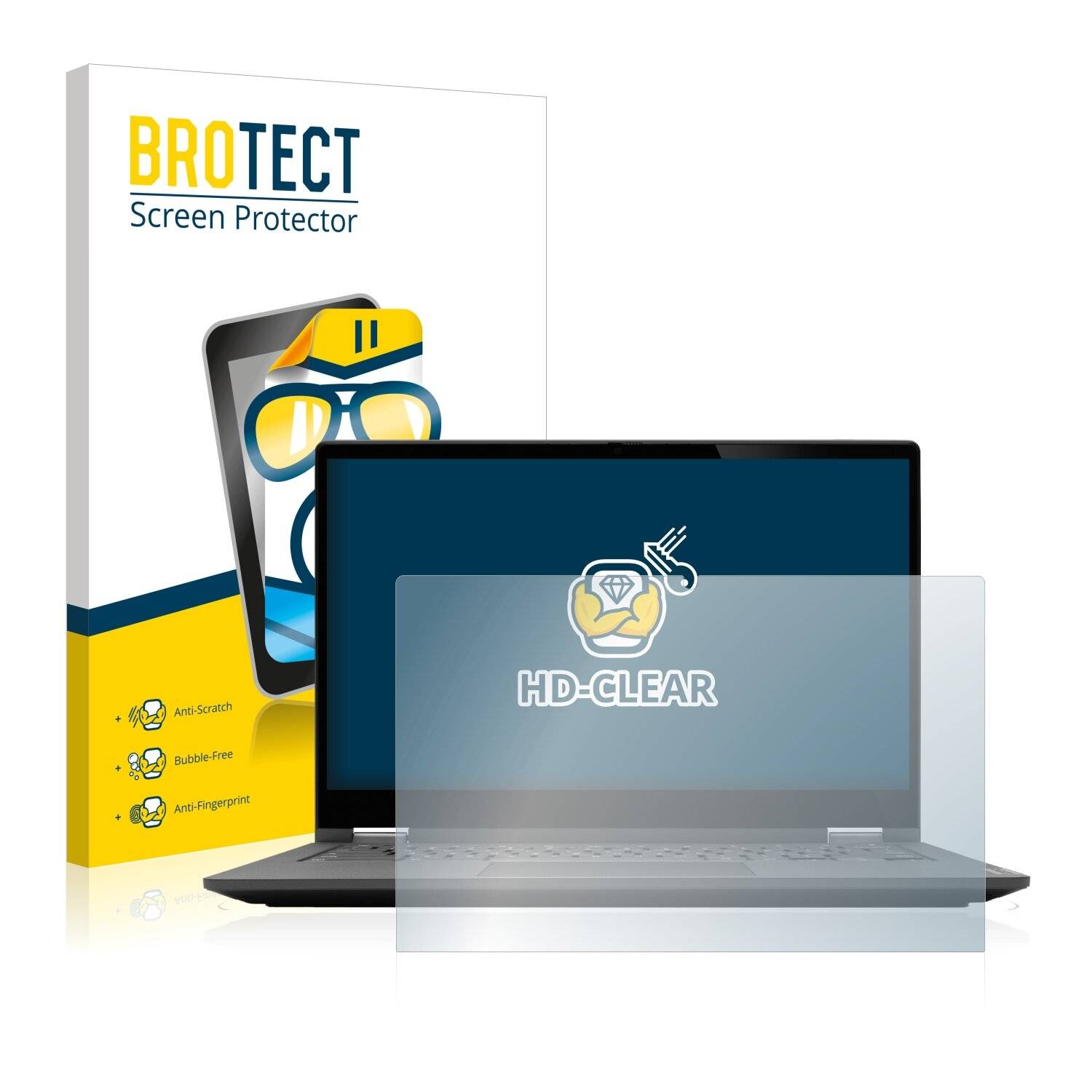 BROTECT HD-Clear Displayschutzfolie für Lenovo IdeaPad Flex 5