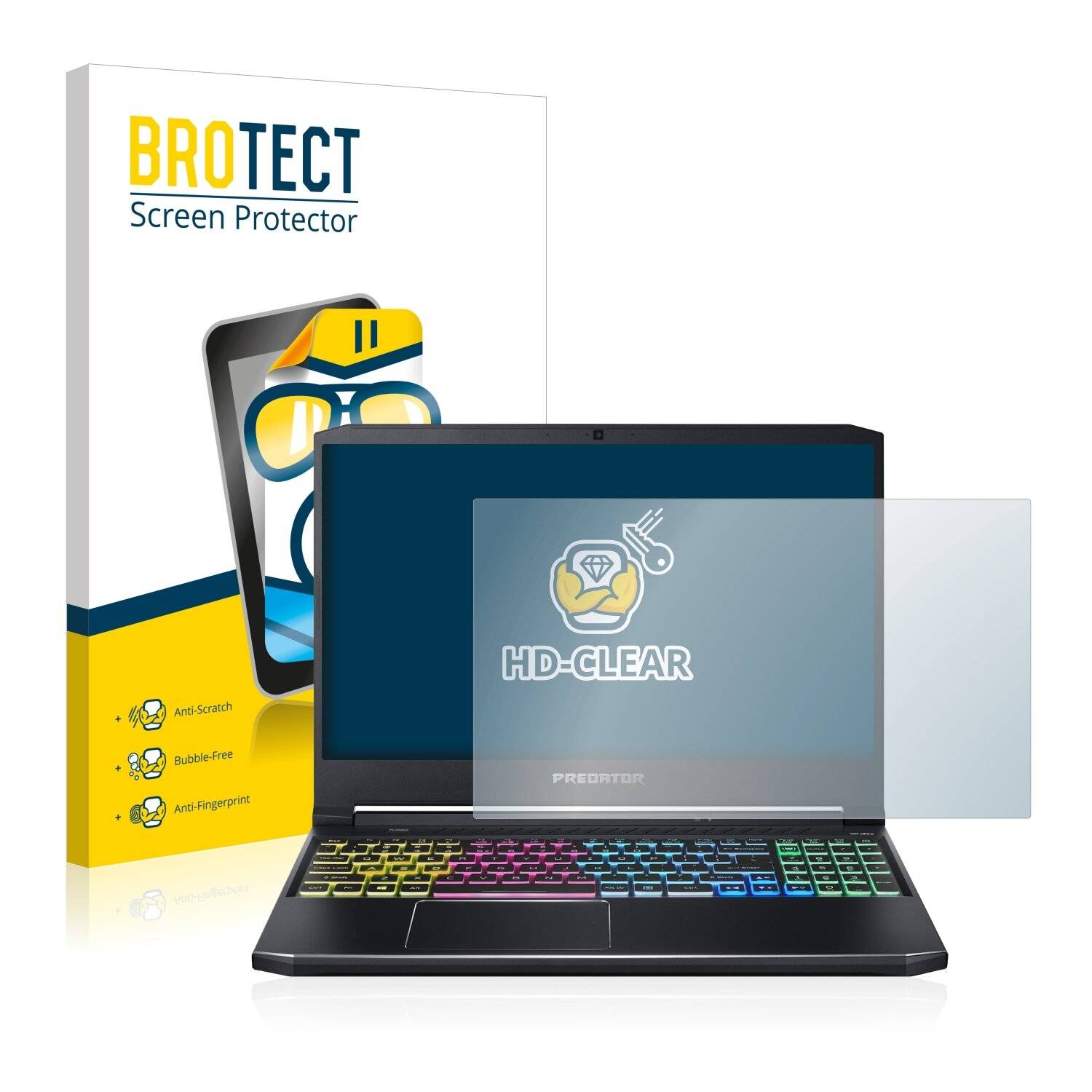 BROTECT Displayschutz-Folie für Acer Predator Helios 300