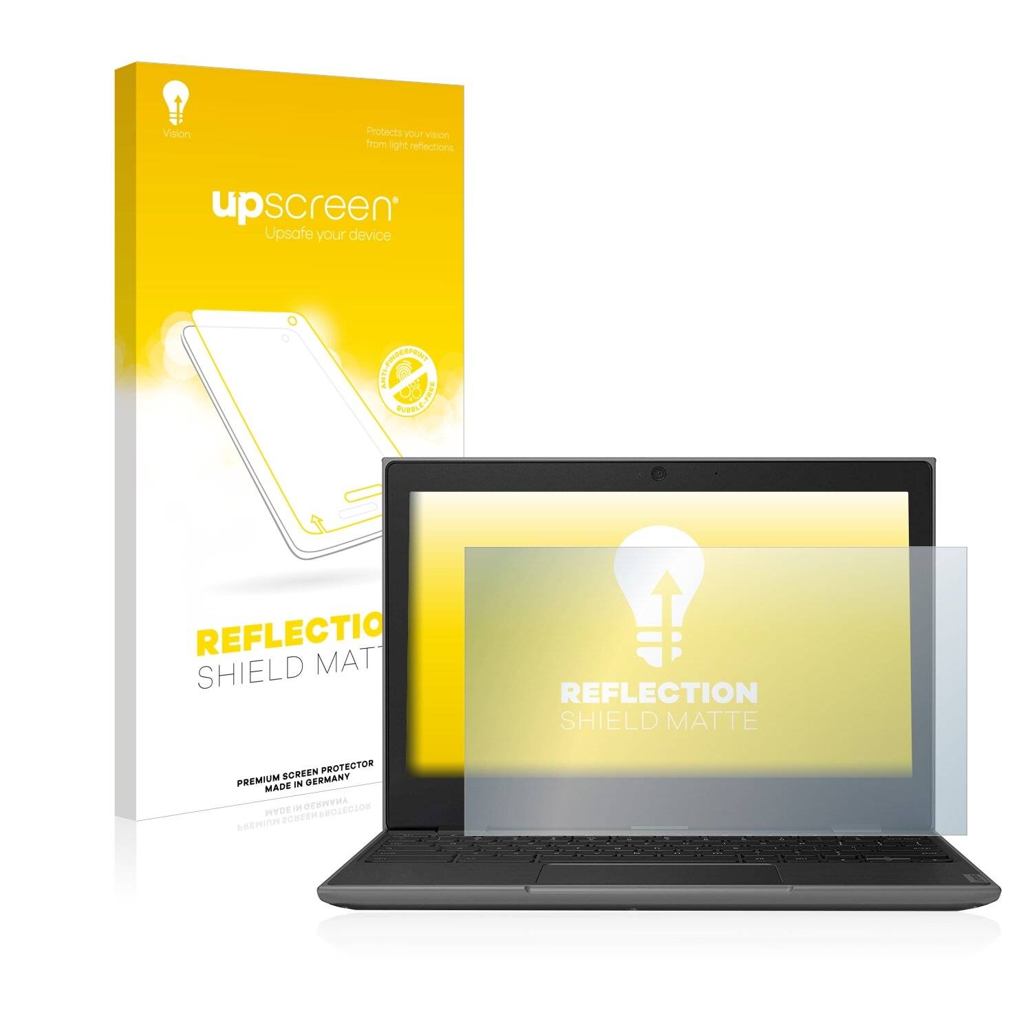upscreen Reflection Shield Matt Schutzfolie für Lenovo 100e Chromebook (2. Gen.)