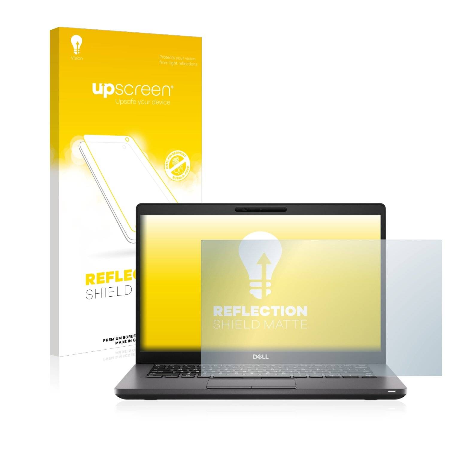 upscreen Schutzfolie für Dell Latitude 5400 Folie Matt Entspiegelt Anti-Reflex