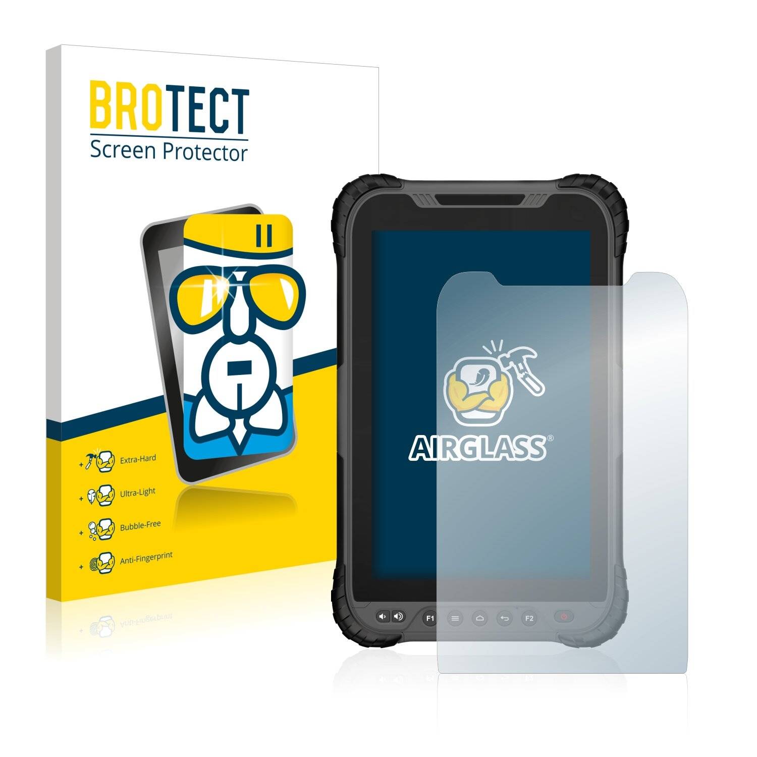 BROTECT AirGlass Schutzglas Folie für GeoMax Zenius