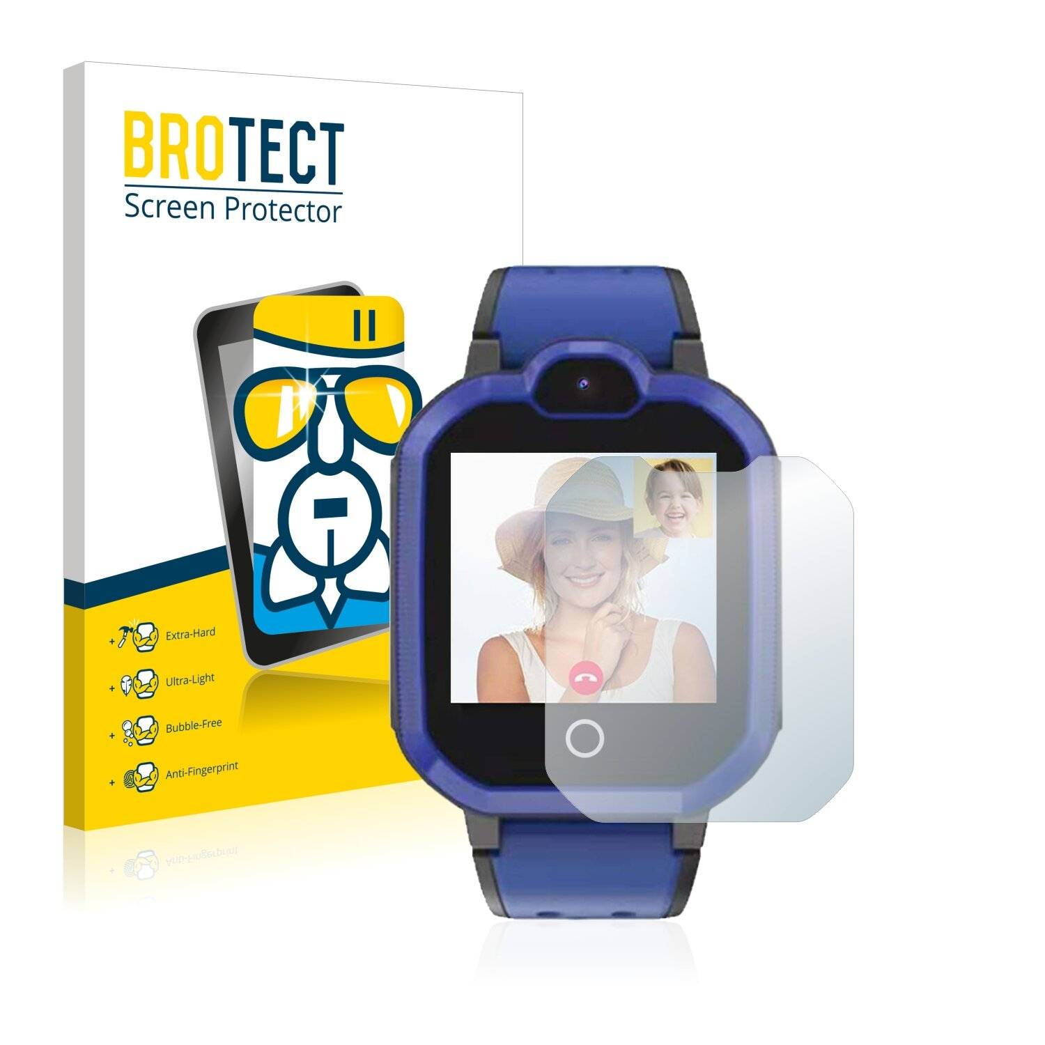 BROTECT AirGlass Schutzglas Folie für Pthtechus PTH 4G
