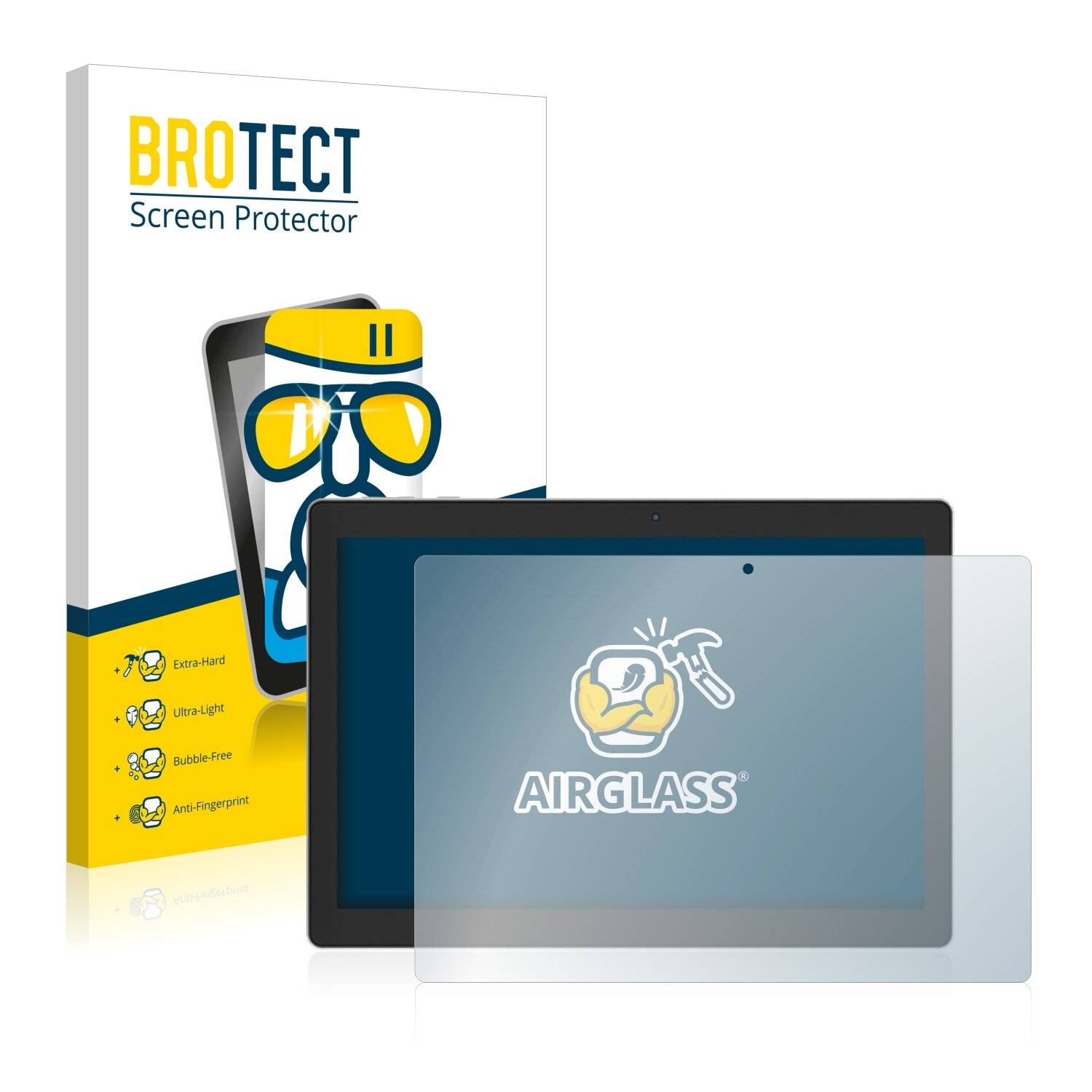 BROTECT AirGlass Schutzglas Folie für Vankyo MatrixPad