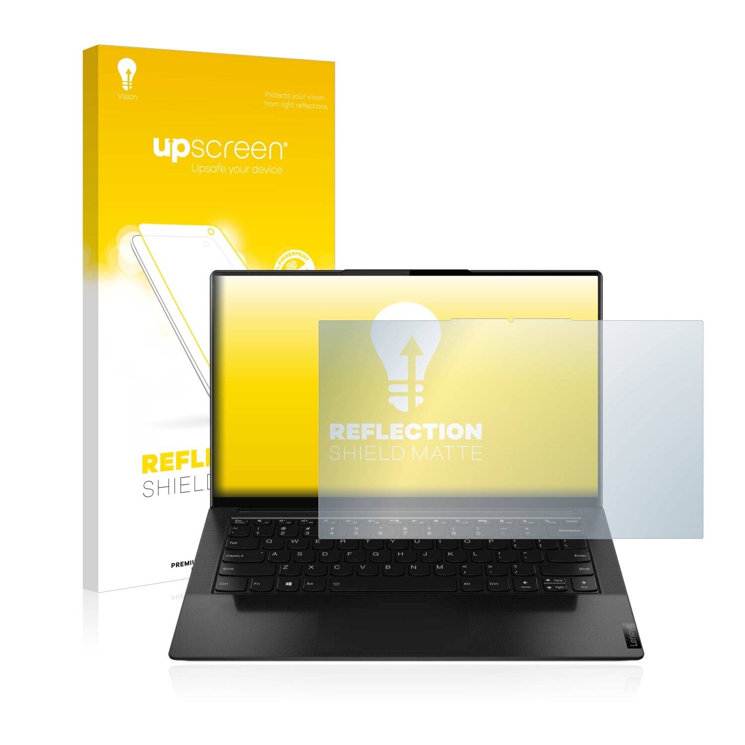 upscreen Reflection Shield Matte Premium Displayschutzfolie für Lenovo Yoga Slim 9i