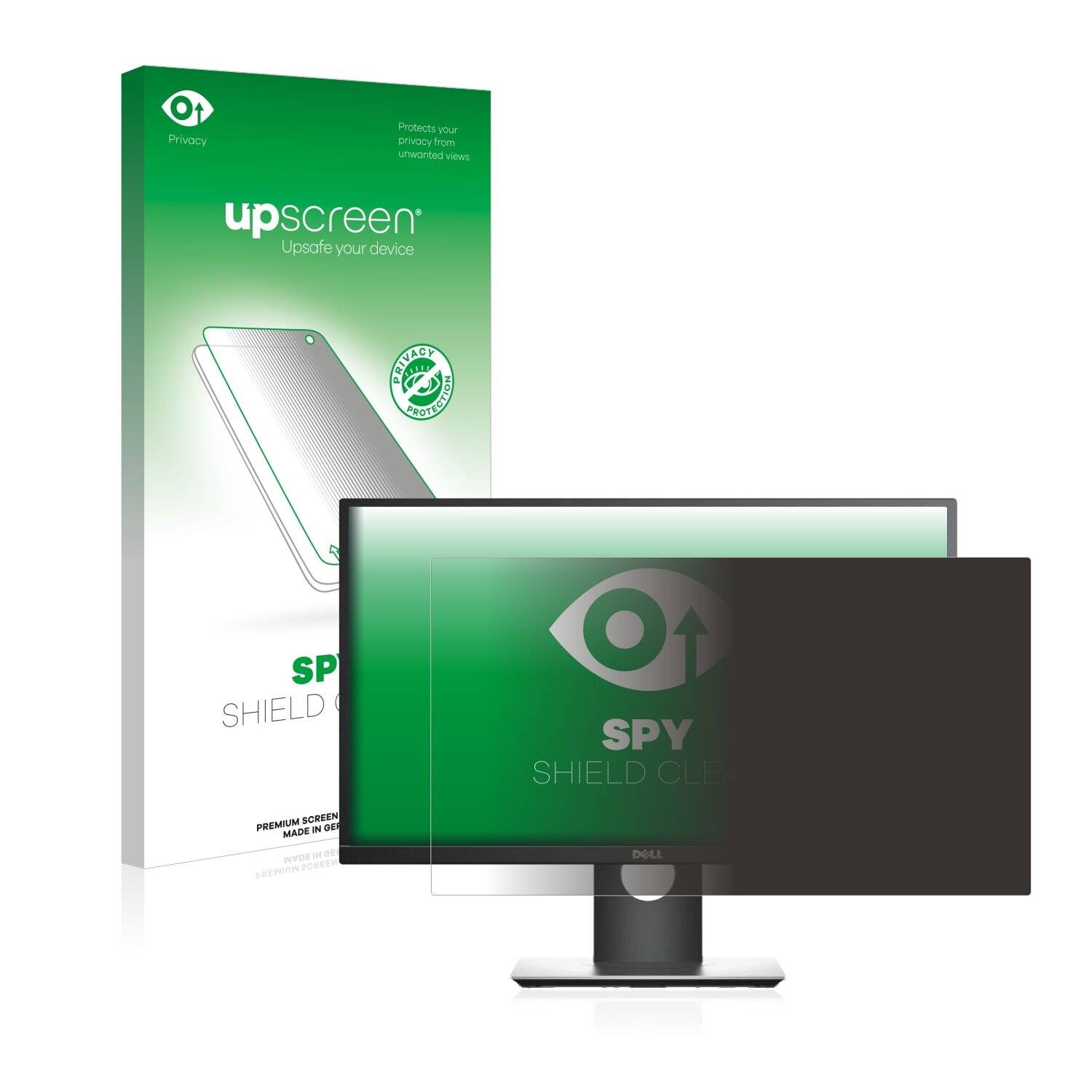 upscreen Spy Shield Sichtschutz-Folie für Dell P2419H