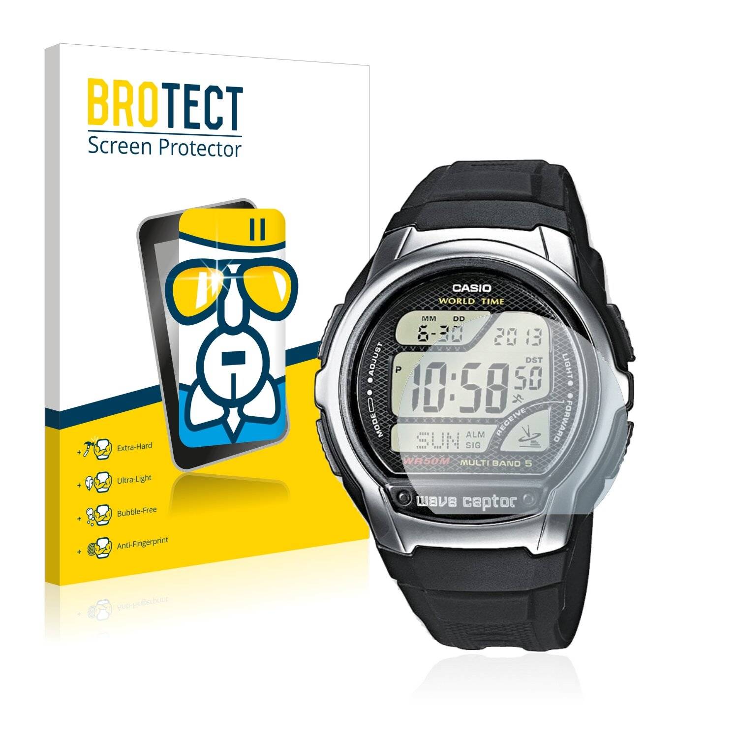 BROTECT AirGlass Schutzglas Folie für Casio