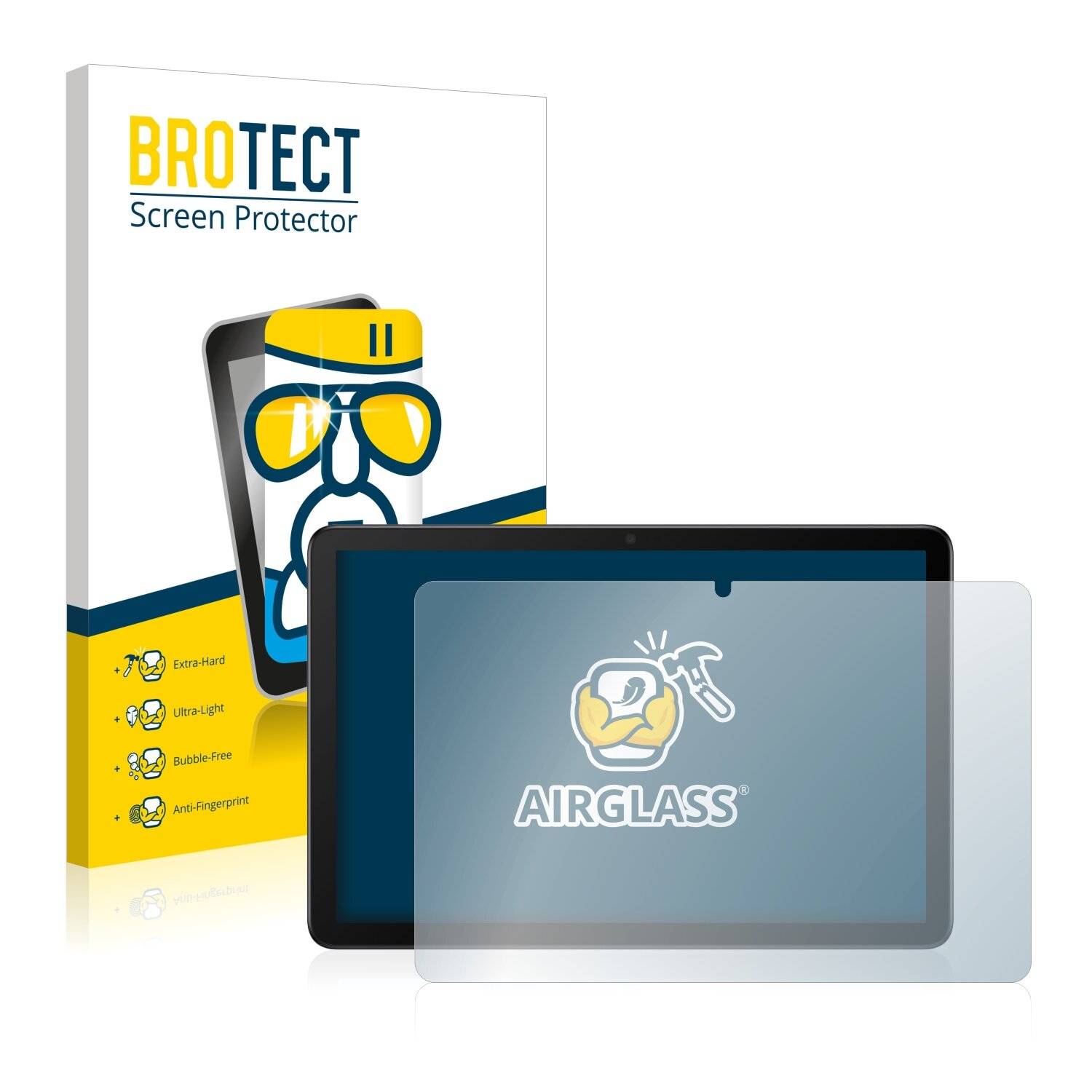 BROTECT AirGlass Schutzglas Folie für TCL Tab