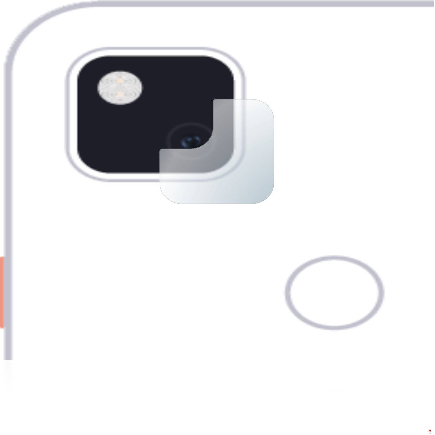 upscreen Scratch Shield Schutzfolie für Google Pixel 4a (NUR Kameraschutz)