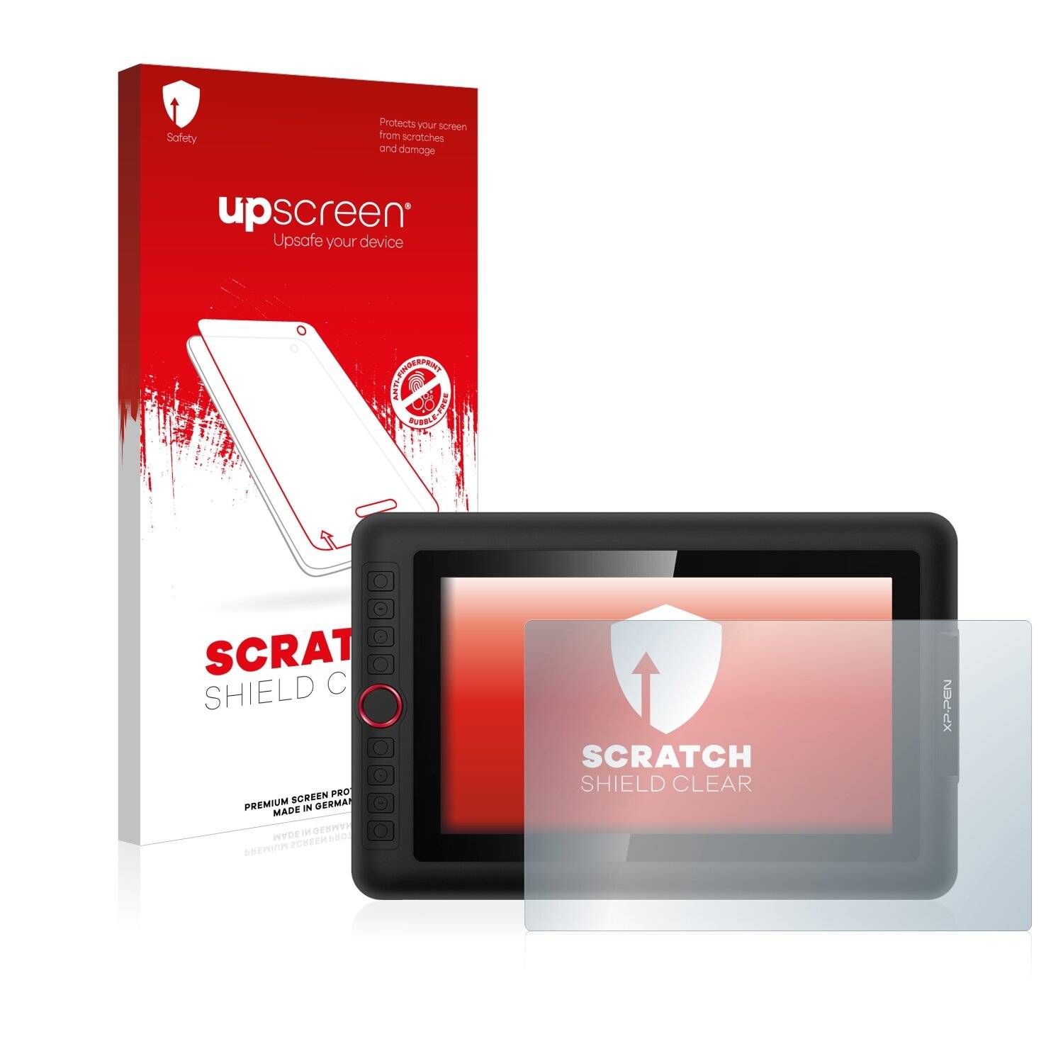 upscreen Scratch Shield Clear Premium Displayschutzfolie für XP-Pen Artist 12