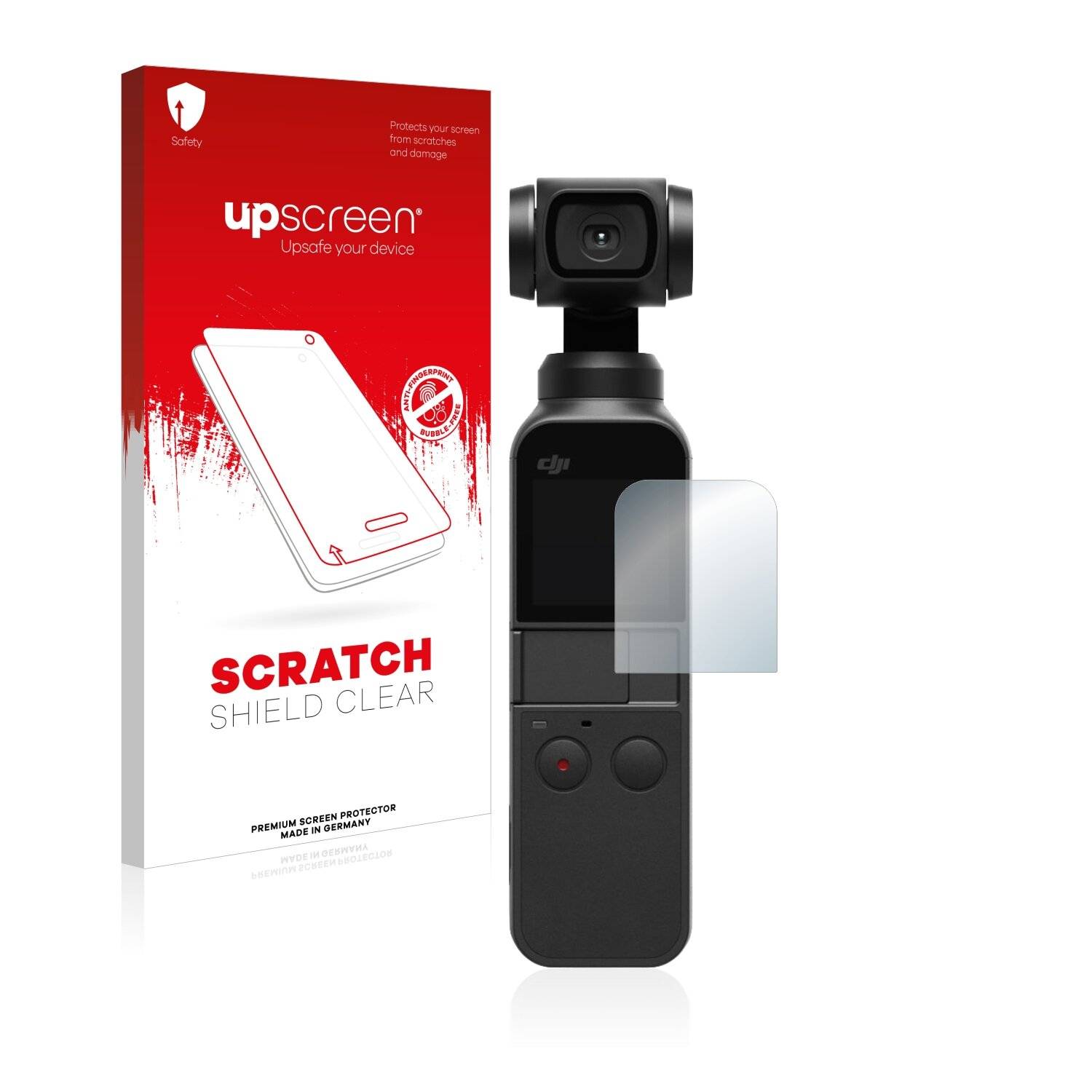 upscreen Scratch Shield Clear Premium Displayschutzfolie für DJI Osmo Pocket