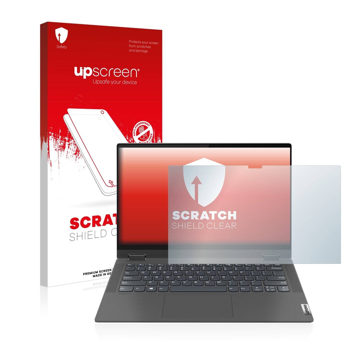 upscreen Scratch Shield Schutzfolie für Lenovo IdeaPad Flex 5 14 16:9