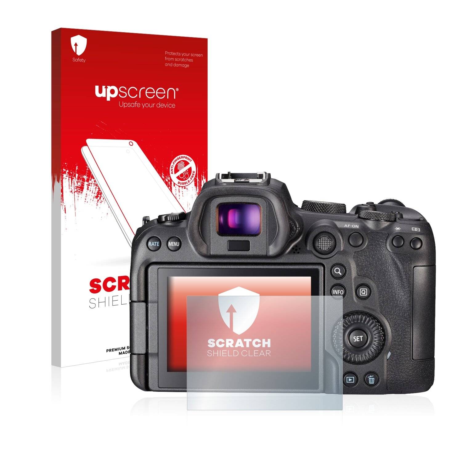 upscreen Scratch Shield Clear Premium Displayschutzfolie für Sony A7S