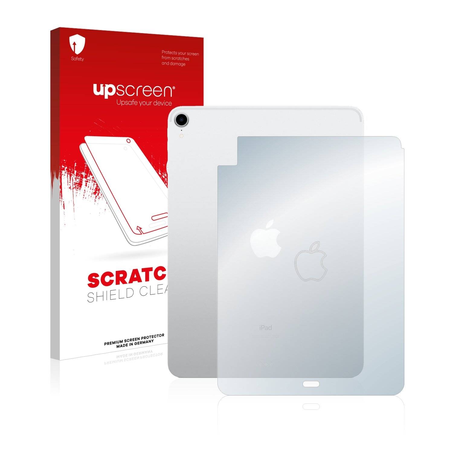 upscreen Schutzfolie für Apple iPad Air 4 2020 (Rückseite, 4. Gen.) Kratzschutz Anti-Fingerprint Klar