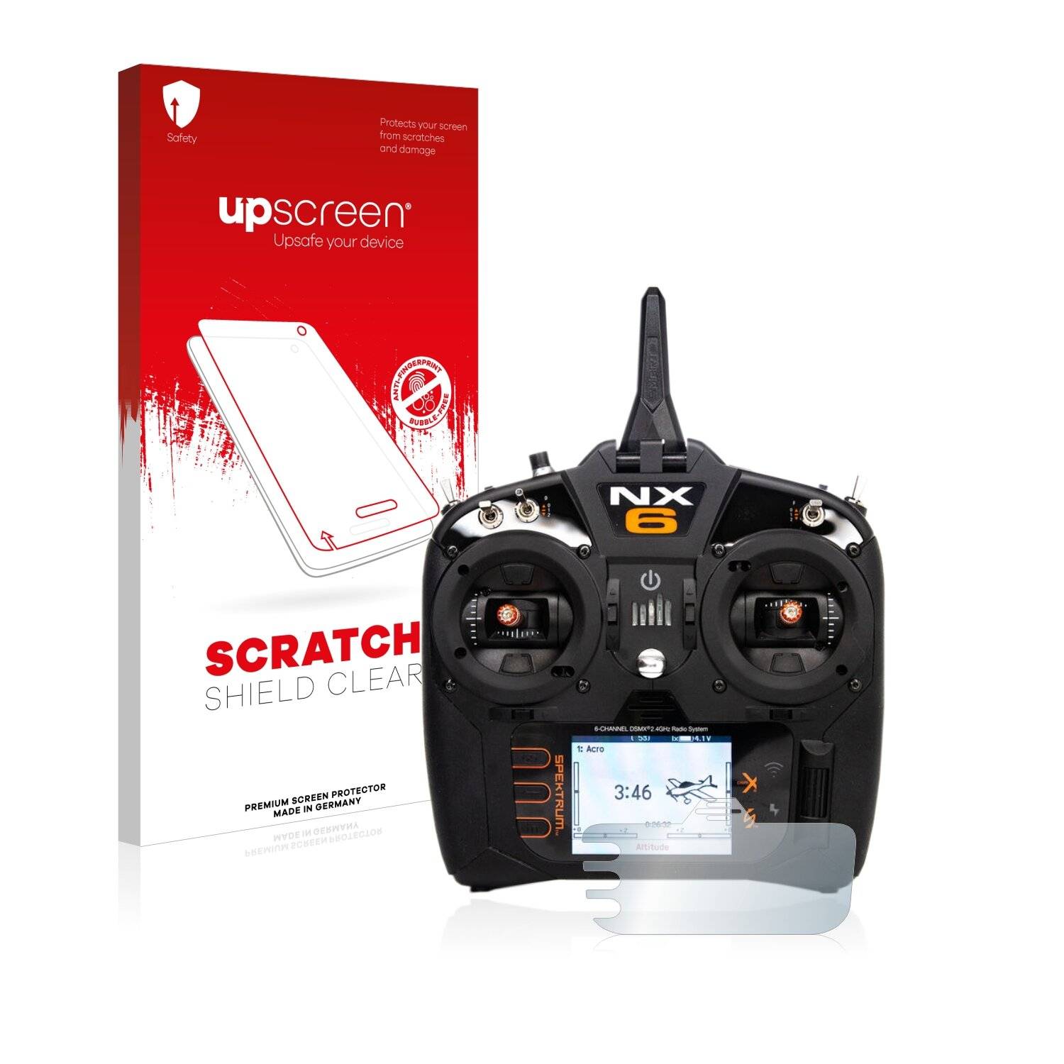 upscreen Scratch Shield Clear Premium Displayschutzfolie für Spektrum