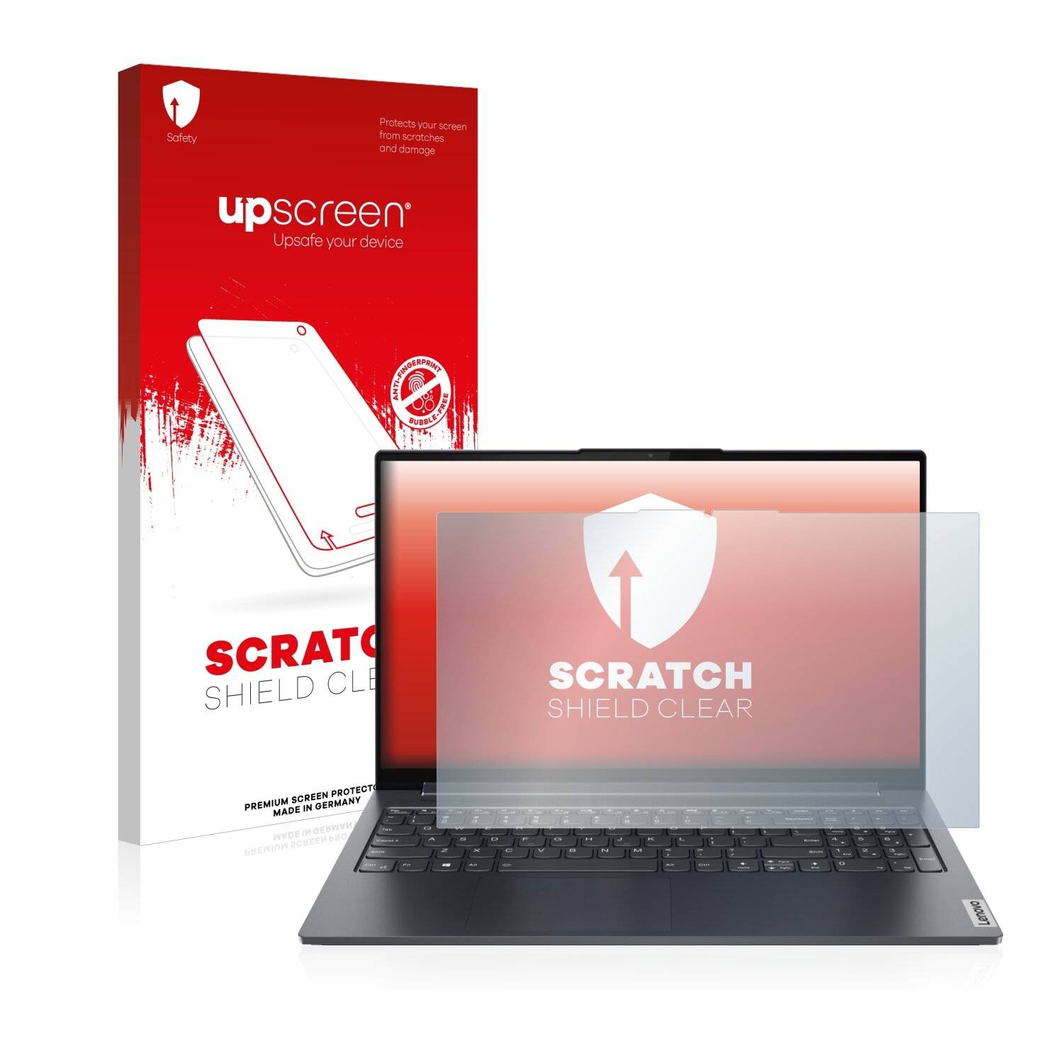 upscreen Scratch Shield Clear Premium Displayschutzfolie für Lenovo Yoga Slim 7