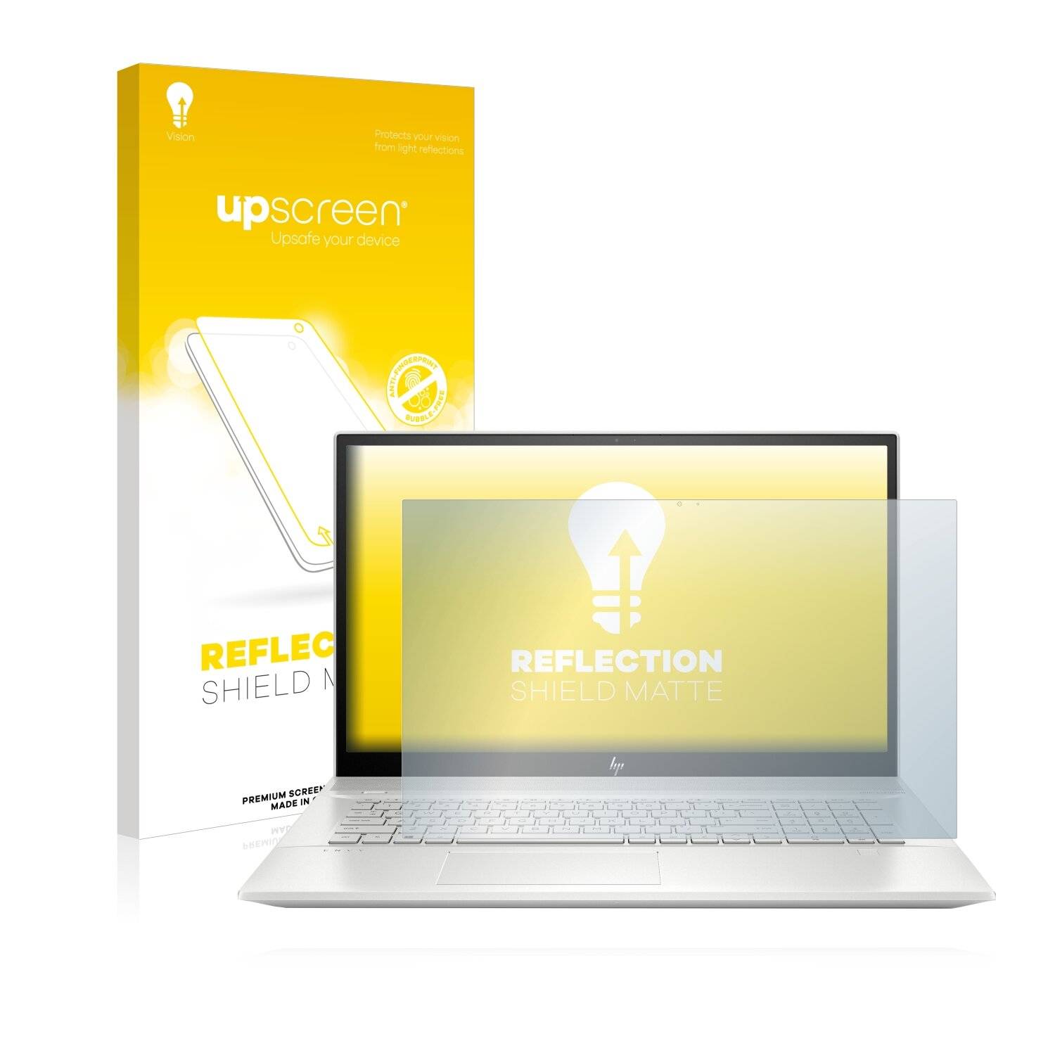 upscreen Reflection Shield Matte Premium Displayschutzfolie für HP Envy