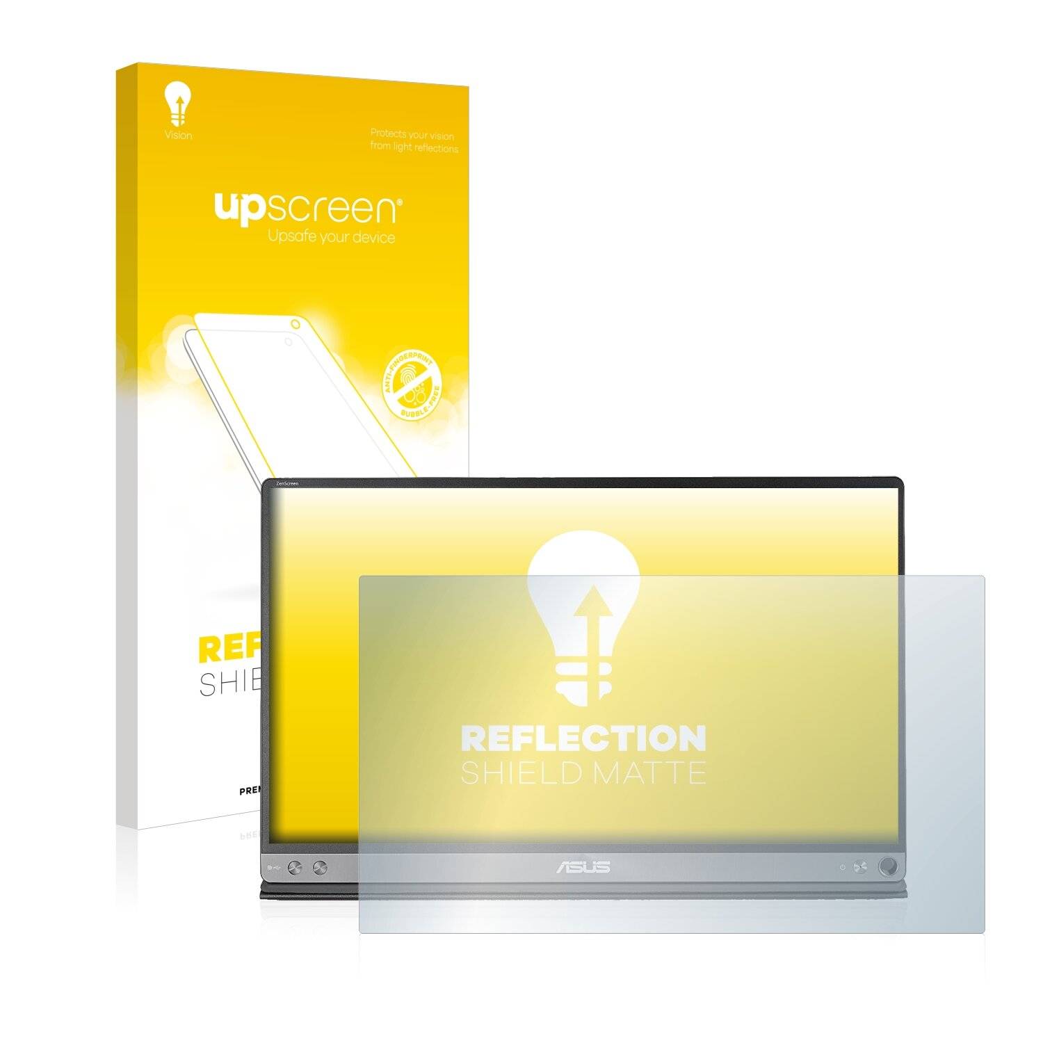upscreen Reflection Shield Matt Schutzfolie für ASUS ZenScreen MB16AC