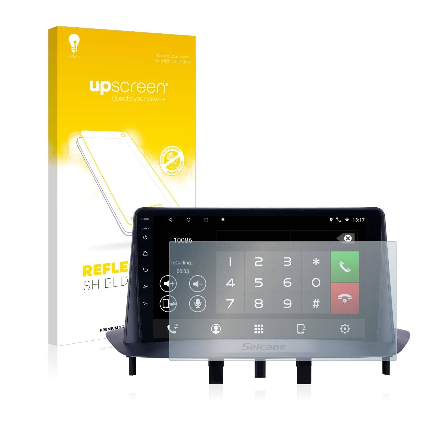 upscreen Reflection Shield Matt Schutzfolie für Pioneer AVH-Z5200DAB