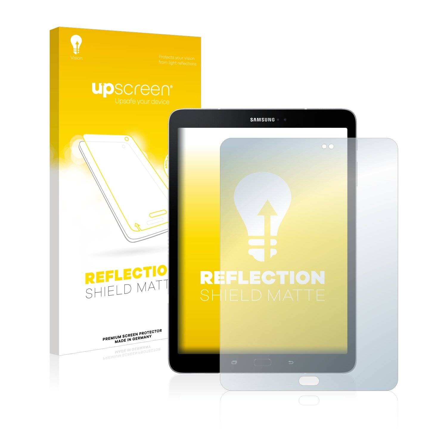 upscreen Reflection Shield Matte Premium Displayschutzfolie für Samsung Galaxy Tab