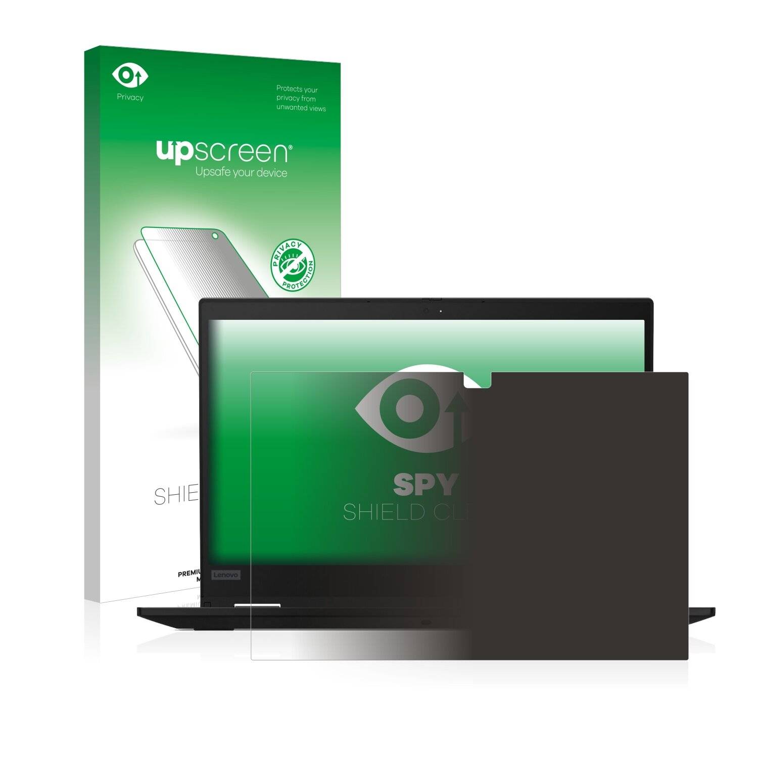 upscreen Spy Shield Sichtschutz-Folie für Lenovo ThinkPad X13 Yoga Gen 1