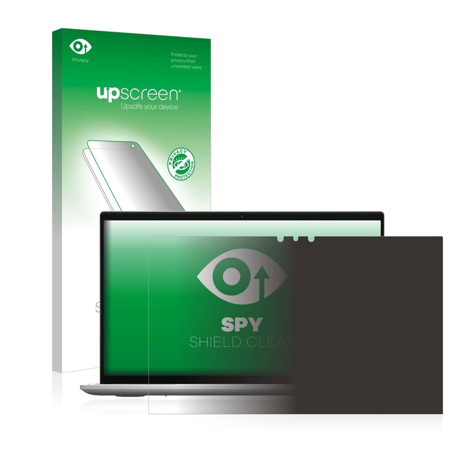 upscreen Blickschutzfolie für Dell Inspiron 13 7306 Anti-Spy Privacy Blaulichtschutz Sichtschutzfolie