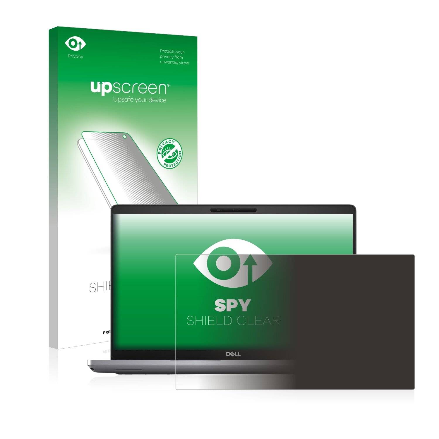 upscreen Blickschutzfolie für Dell Latitude 15 5511 Anti-Spy Privacy Blaulichtschutz Sichtschutzfolie