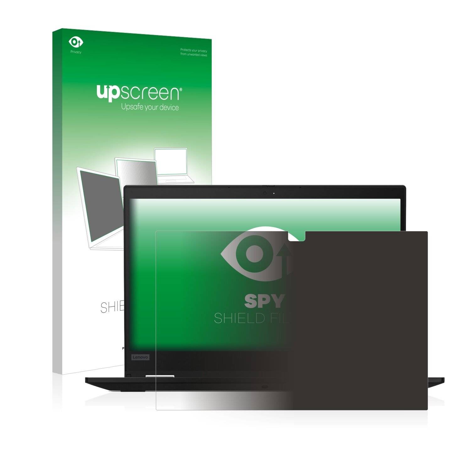upscreen Blickschutzfilter für Lenovo ThinkPad X13 Yoga Gen 1 Blaulichtfilter Sichtschutz Privacy Anti Spy abnehmbar