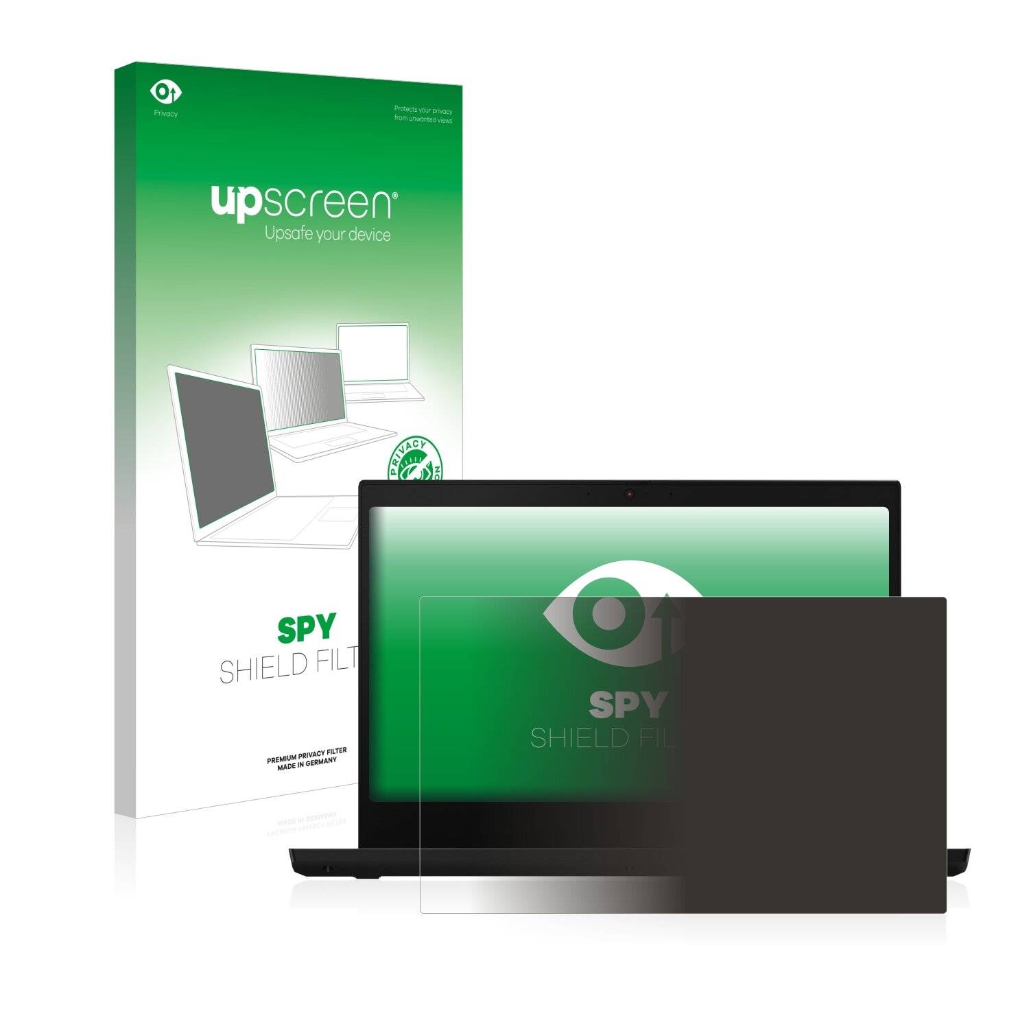 upscreen Blickschutzfilter für Lenovo ThinkPad L14 Blaulichtfilter Sichtschutz Privacy Anti Spy abnehmbar