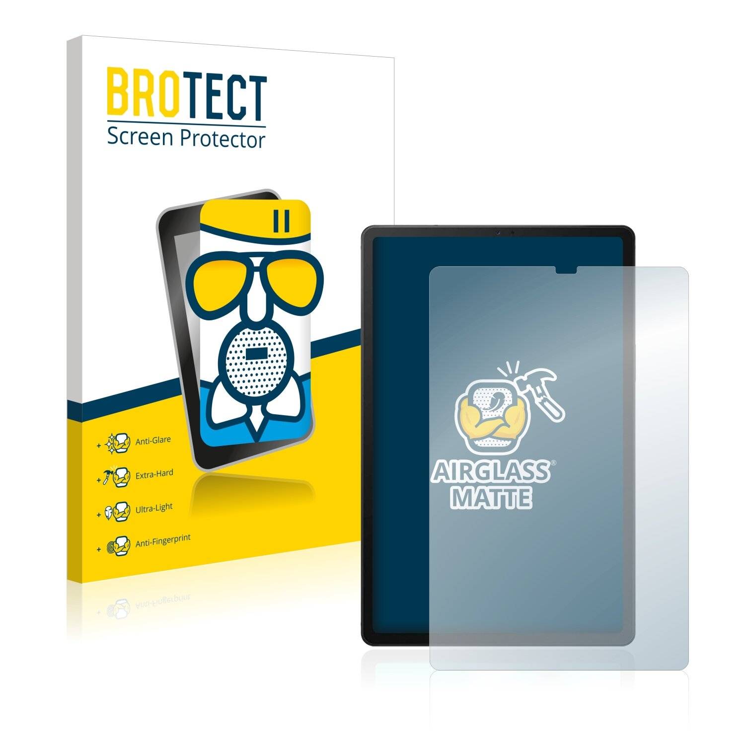 BROTECT AirGlass Matt Glas Panzer Folie für Samsung Galaxy Tab S5e 2019