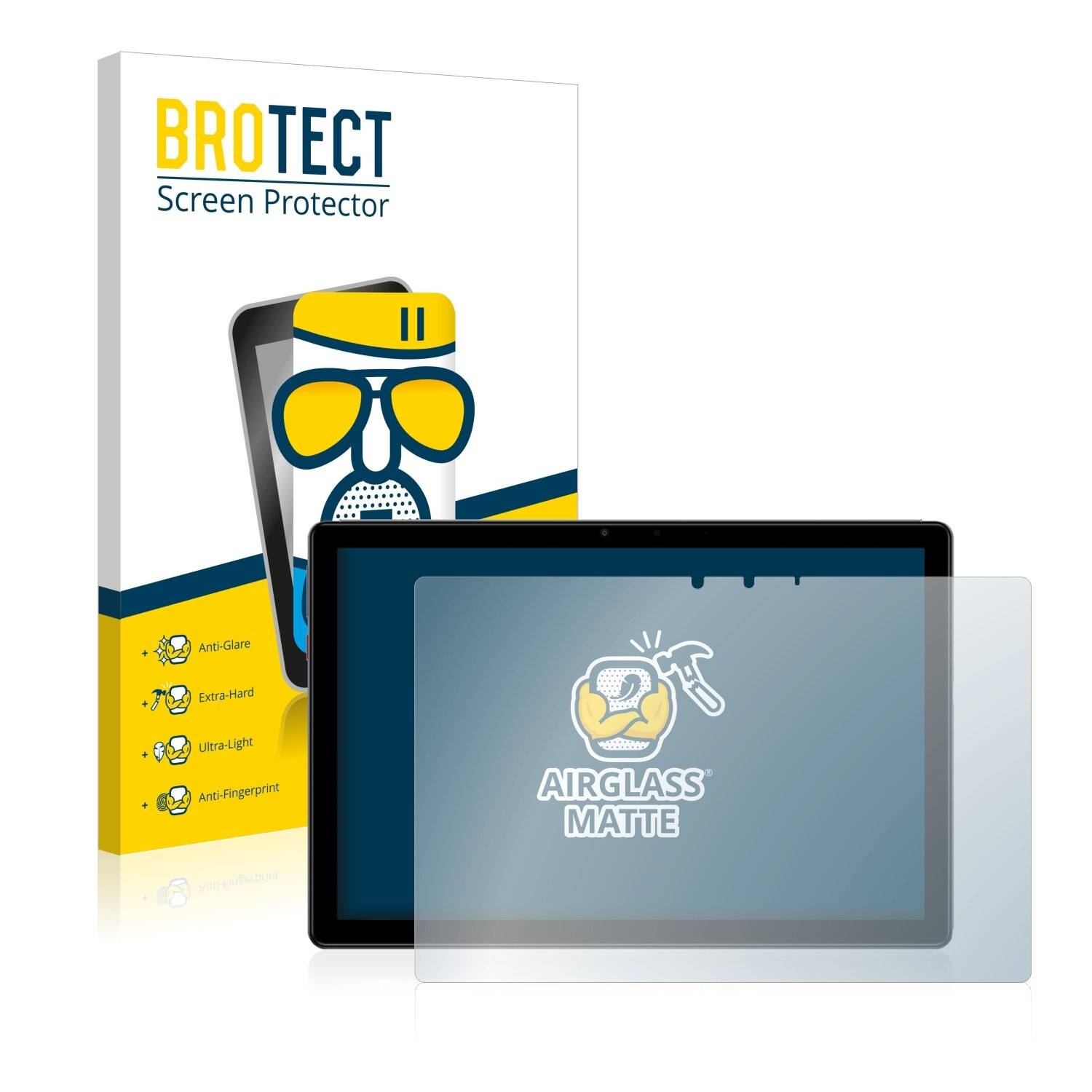 BROTECT AirGlass Matt Glas Schutz Folie für Chuwi SurPad