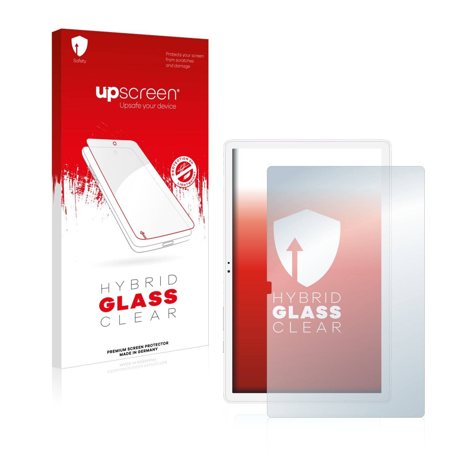 upscreen Hybrid Glass Clear Premium Schutzglas Folie für Samsung Galaxy Tab A7 10.4 WiFi