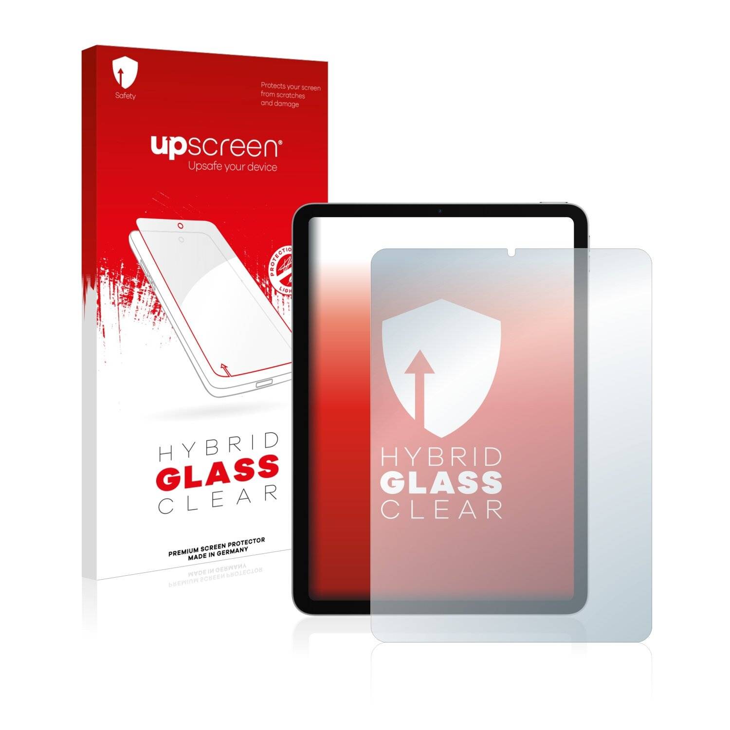 upscreen Flexible Schutz Glas Folie für Apple iPad Air 4 2020 (4. Gen.) Schutzglas 9H Hybridglas Klar