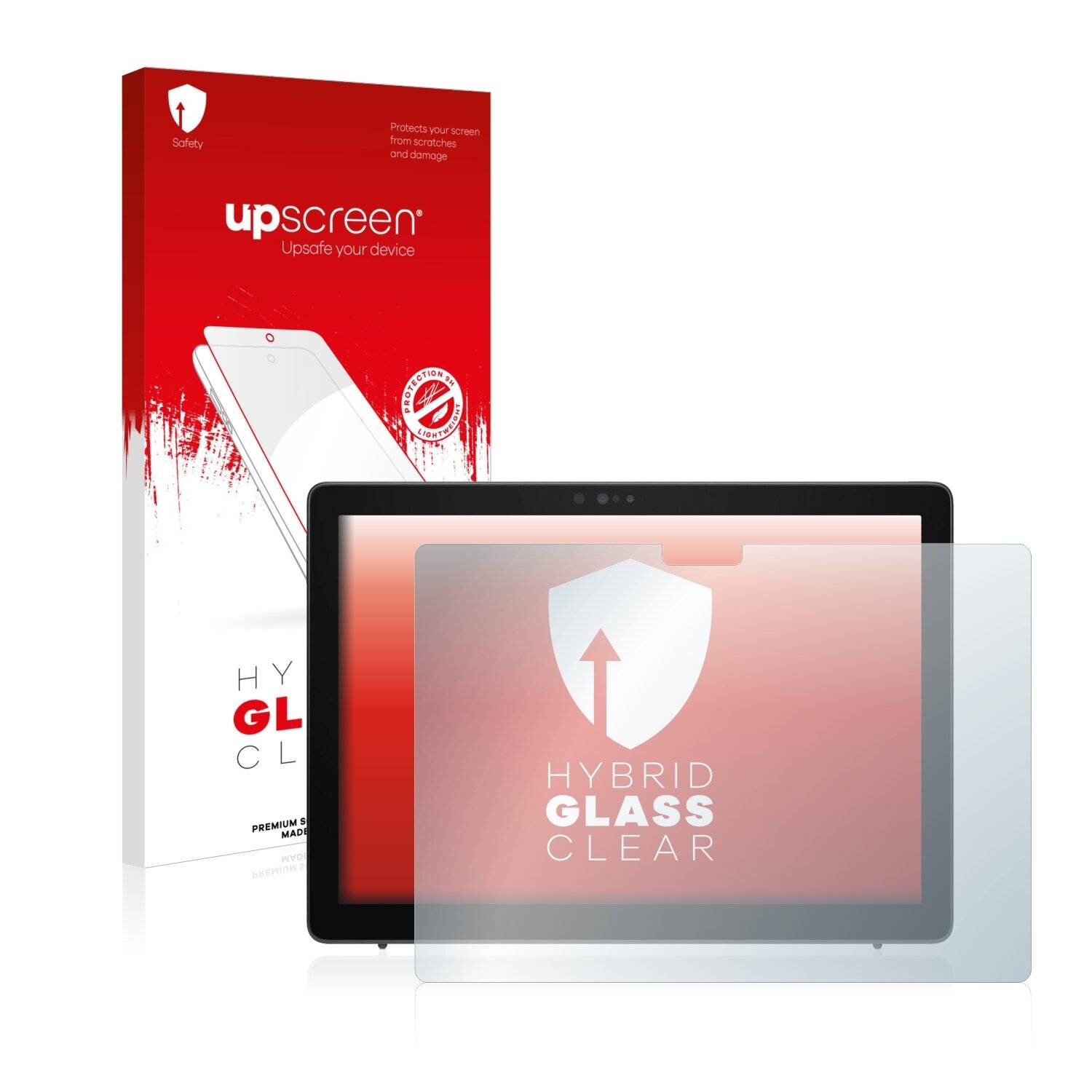 upscreen Flexible Schutz Glas Folie für Dell Latitude 7210 2-in-1 Schutzglas 9H Hybridglas Klar