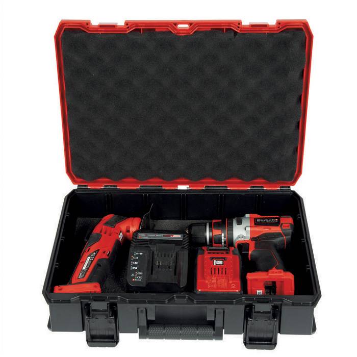 Einhell E-Case S-F - Schwarz - Rot - Polypropylen (PP) - 447 mm - 130 mm - 330 m