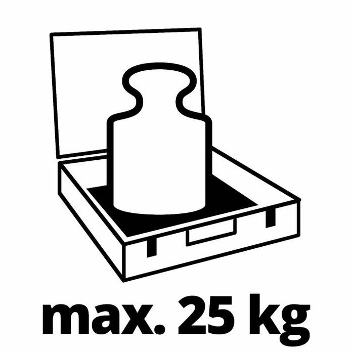 Einhell E-Case S-F - Schwarz - Rot - Polypropylen (PP) - 447 mm - 130 mm - 330 m