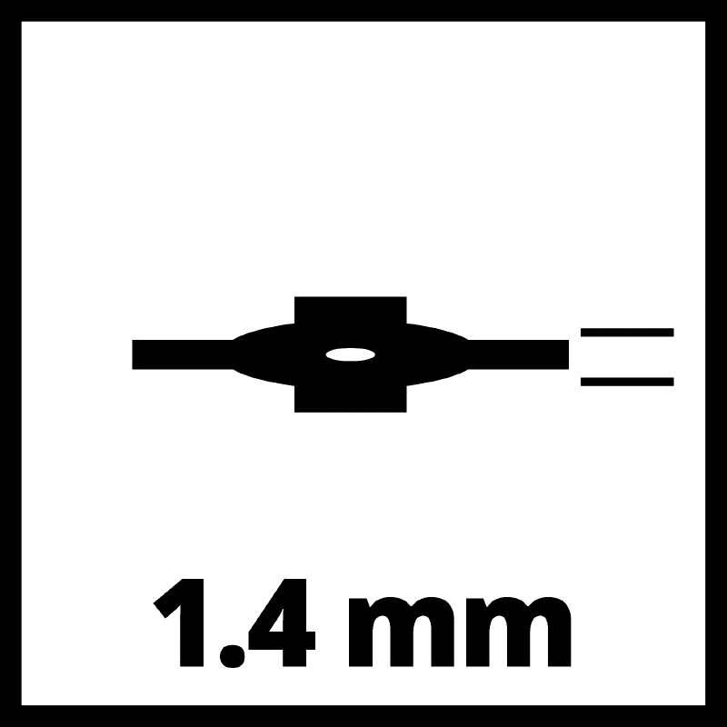 EINHELL Grasmesser Spezial 230 - passend für alle Sensen (Durchmesser 230mm | Bohrung 25,4mm | Stärke 1,4mm)