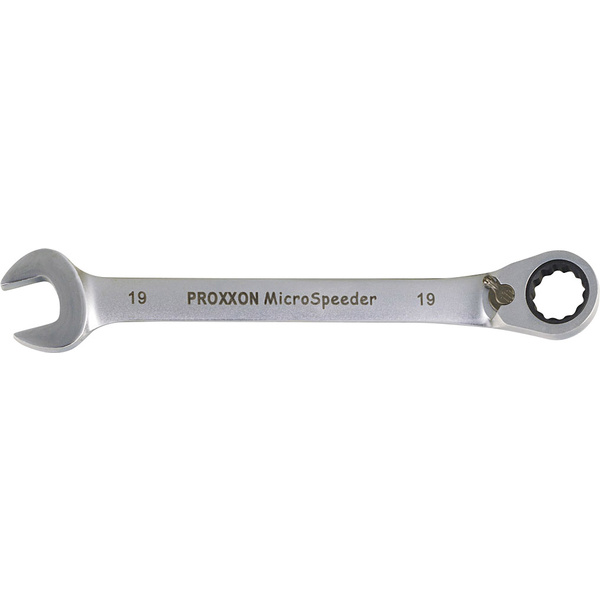 Proxxon Industrial 23141 MicroSpeeder Knarren-Ring-Maulschlüssel 19mm