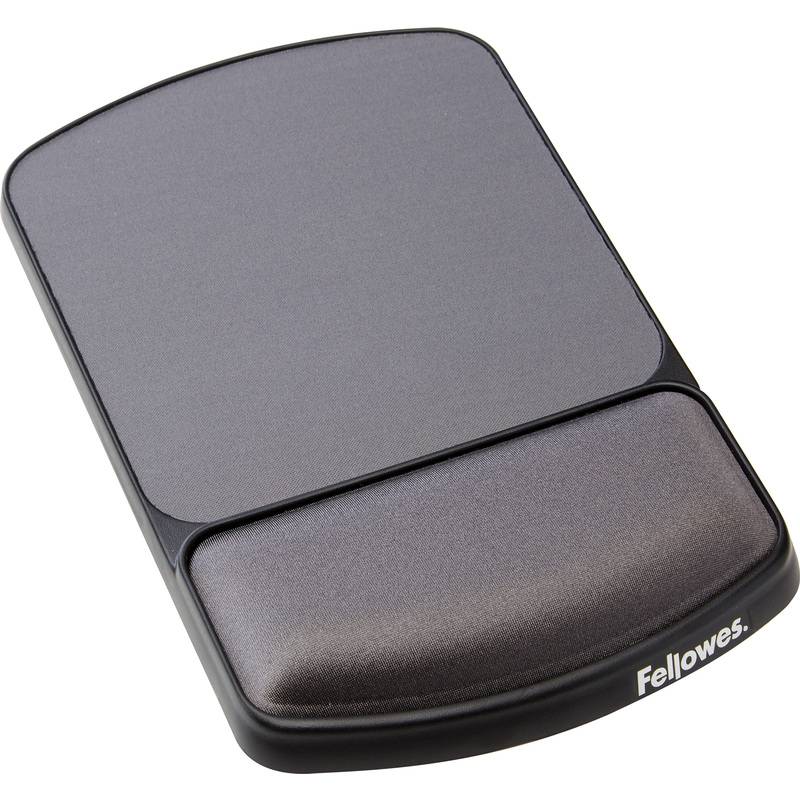 Handgelenkauflage mit Mauspad Premium verstellbar 156x250mm graphit