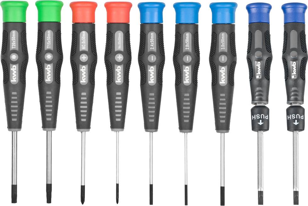 kwb 146200 Set Präzisions-Schraubendreher Handschraubendreher & Set (146200)