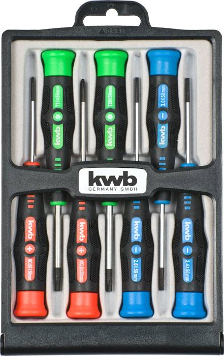 kwb 146200 Set Präzisions-Schraubendreher Handschraubendreher & Set (146200)