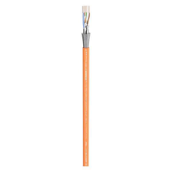 Sommer Cable 580-0255FC Netzwerkkabel CAT 7 Orange Meterware