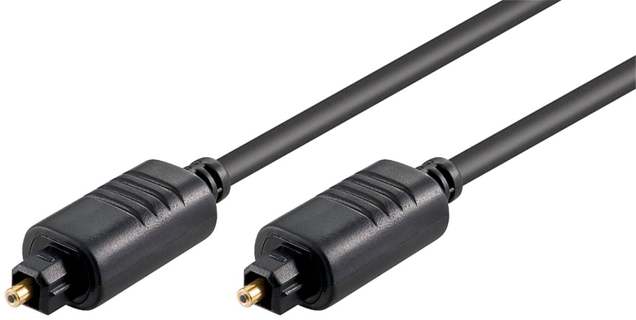 Goobay Toslink Kabel 5 mm Toslink-Stecker > Toslink-Stecker; ø 5 mm 5 m