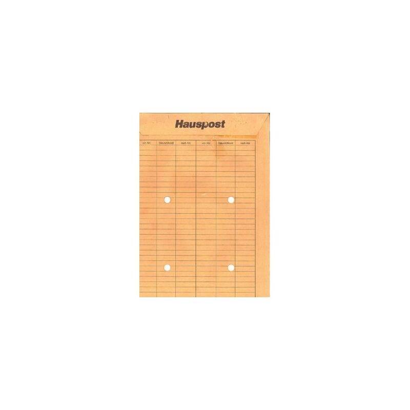 MAILmedia Hauspost-Versandtasche, braun, B4, ungummiert