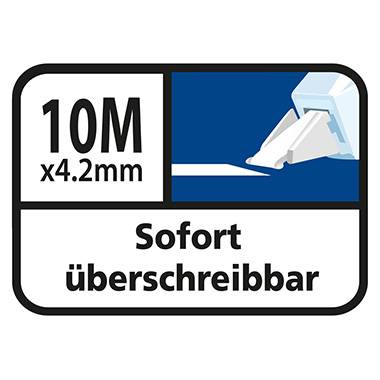 Tipp-Ex Korrekturroller SOFT Grip 895933 4,2mmx10m