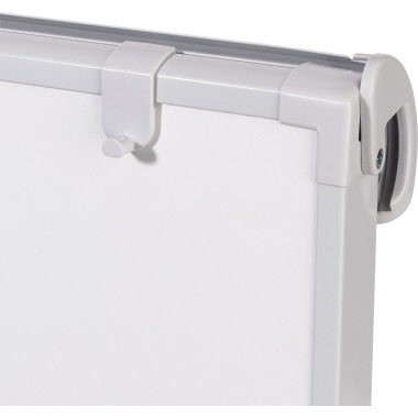 Franken Flipchart Standard Deluxe (B x H) 67 cm x 95 cm Hellgrau Inkl. Ablageschale, abwischbar, höhenverstellbar, beschriftbar, magnethaftend